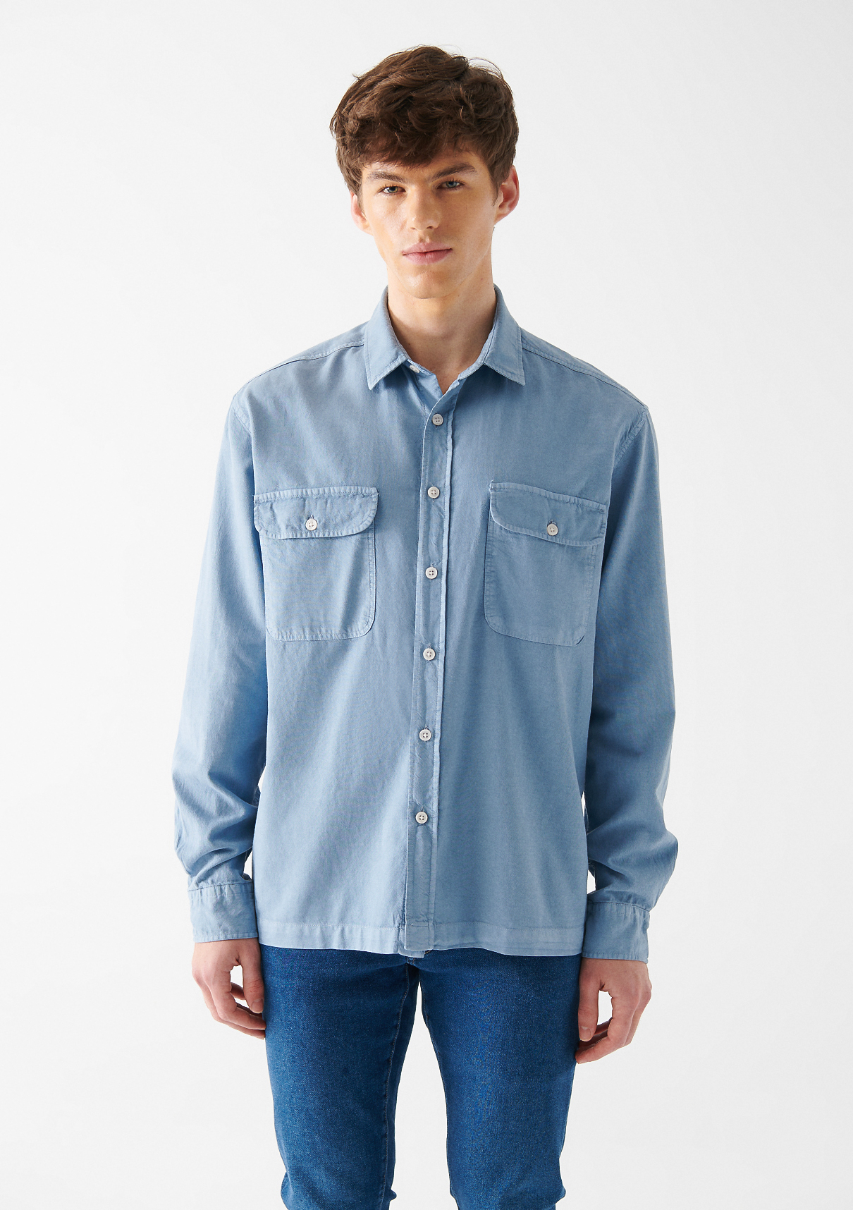 Рубашка Long Sleeve Shirt Mavi M0210305-70731-L - фото 2