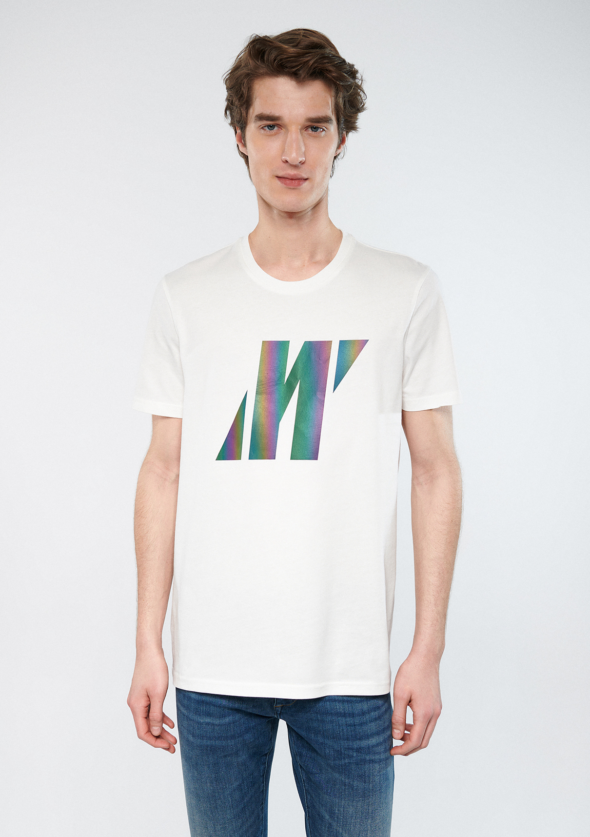 футболка logo printed t-shirt mavi M066255-30701 в интернет магазине