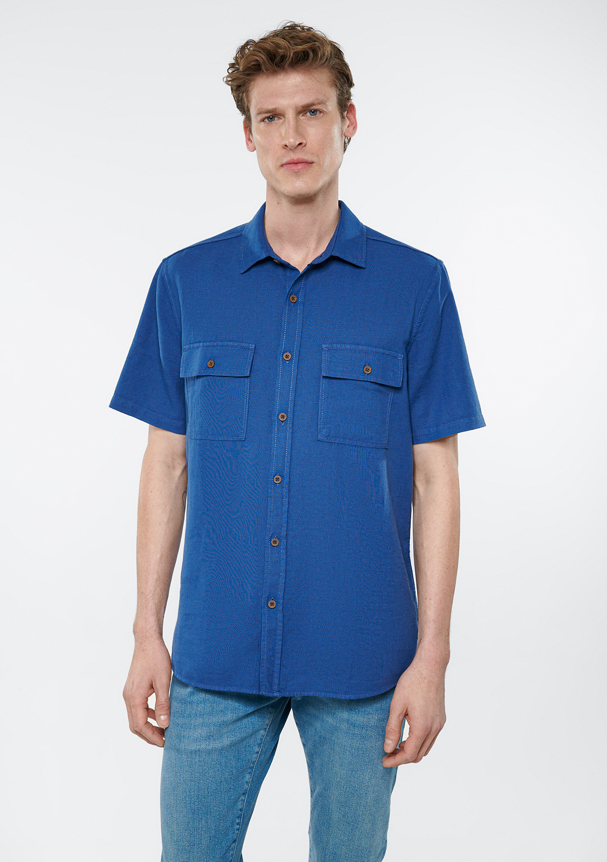 рубашка short sleeve shirt mavi M0210607-70719 по акции