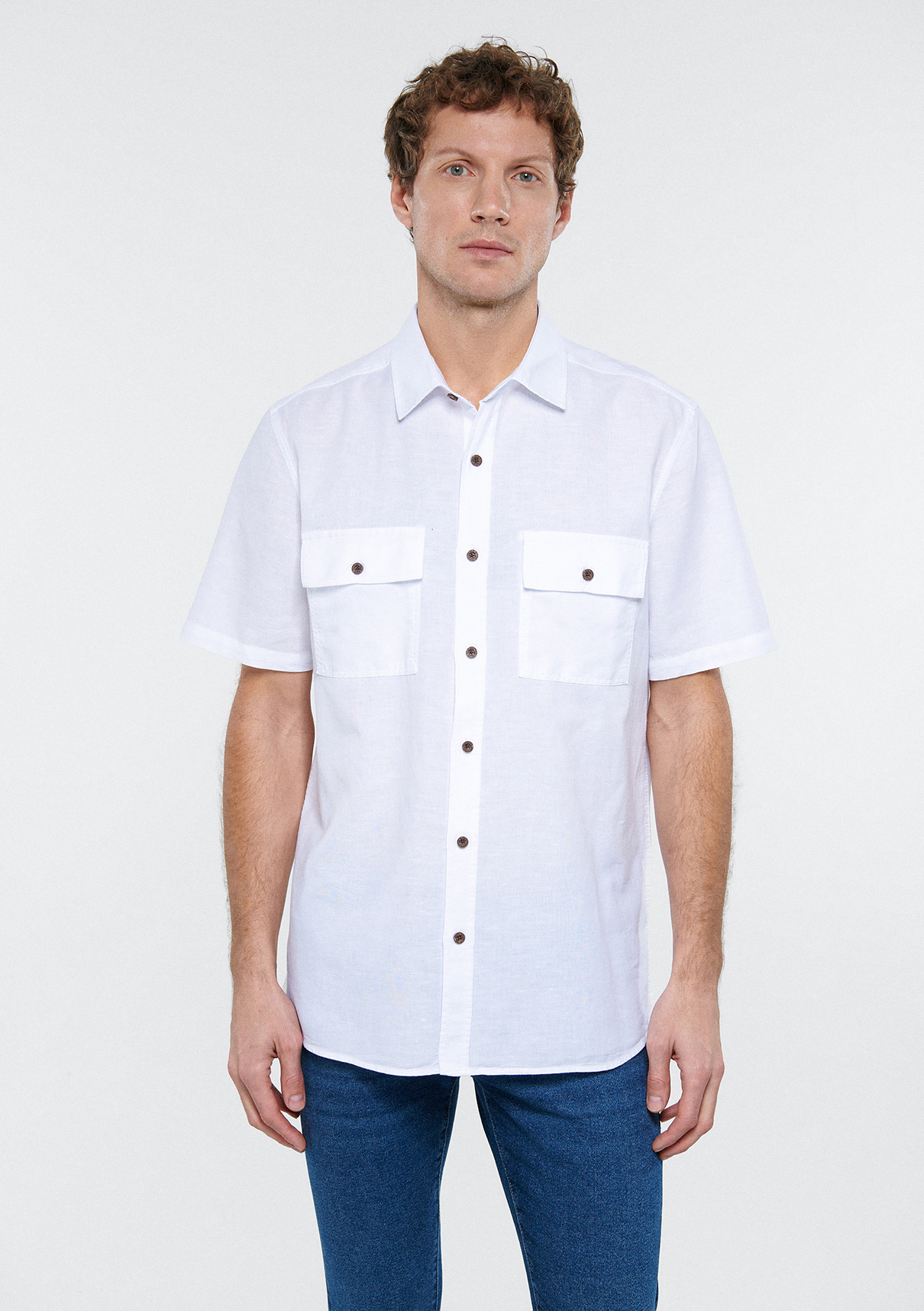 рубашка short sleeve shirt mavi M0210607-620 в интернет магазине