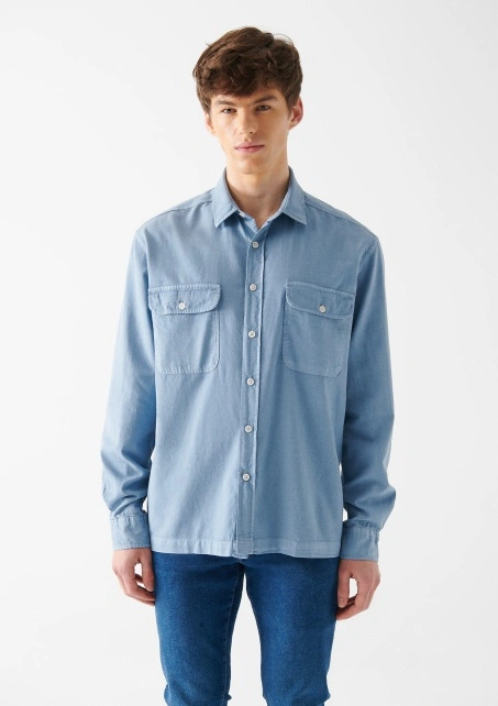 Рубашка Long Sleeve Shirt Mavi