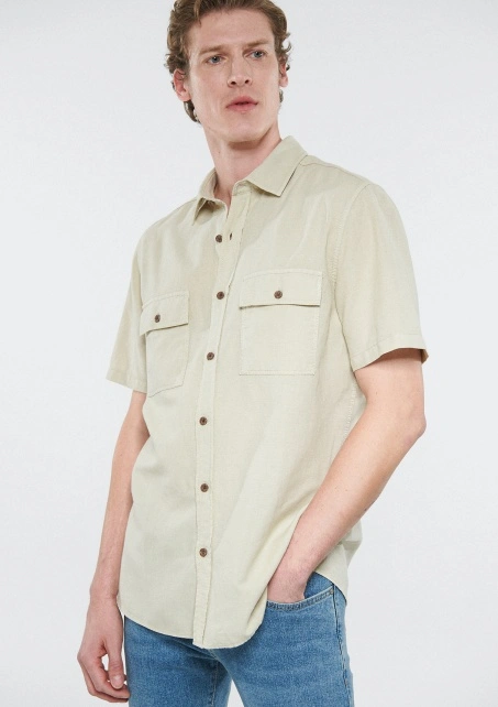 Рубашка Short Sleeve Shirt Mavi