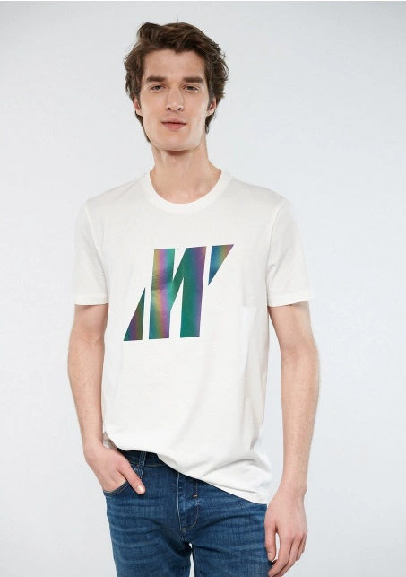 Футболка Logo Printed T-Shirt Mavi