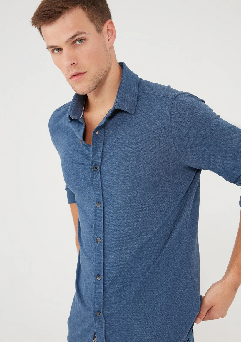 Рубашка Shirt Long Sleeves Mavi