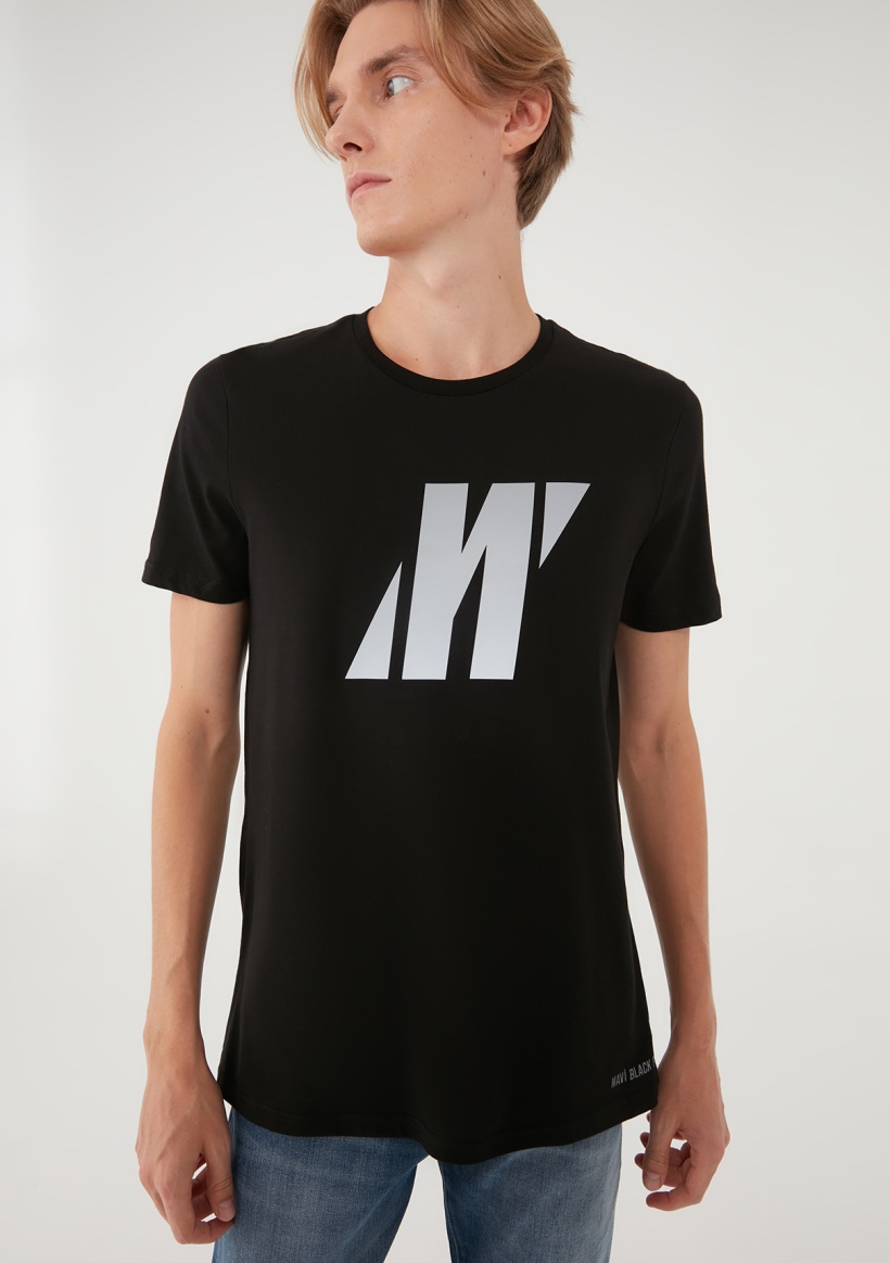 Футболка Printed T-Shirt Mavi